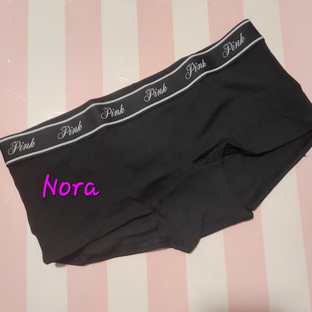 PINK Cotton Logo Shortie Size XXL NWT - Picture 7 of 9